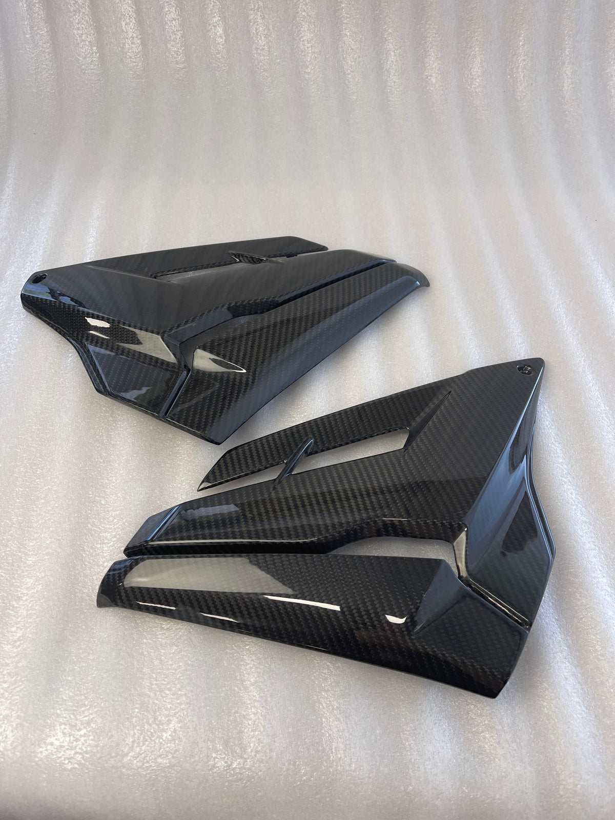 Ducati Streetfighter V2 Carbon Fiber Lower Side Panel Belly Pan