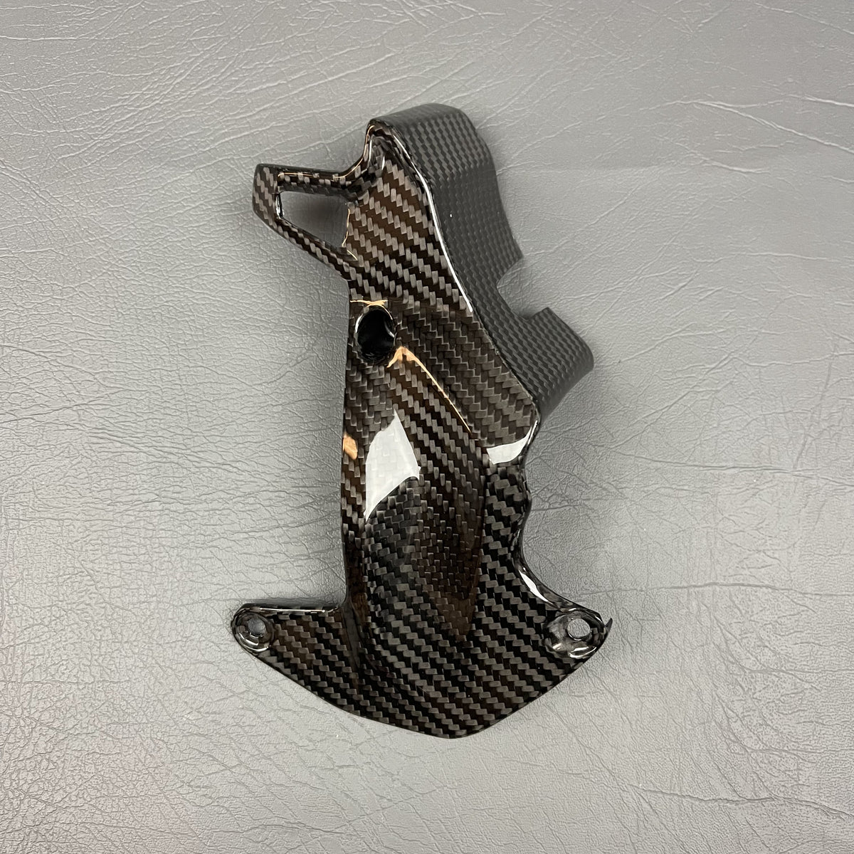 Ducati Streetfighter V2 Carbon Fiber Front Sprocket Cover – view 2