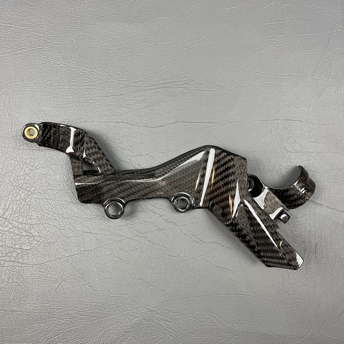 Ducati Panigale Streetfighter V2 Carbon FiberBrake Cable Reservoir Holder – view 2