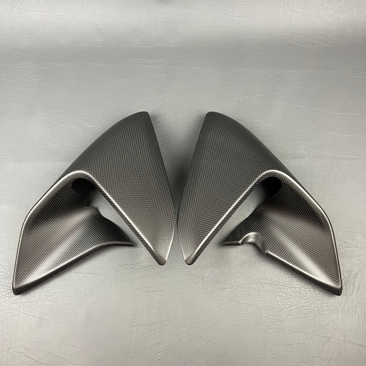 Ducati Diavel V4 Carbon Fiber Side Fairings Winglets