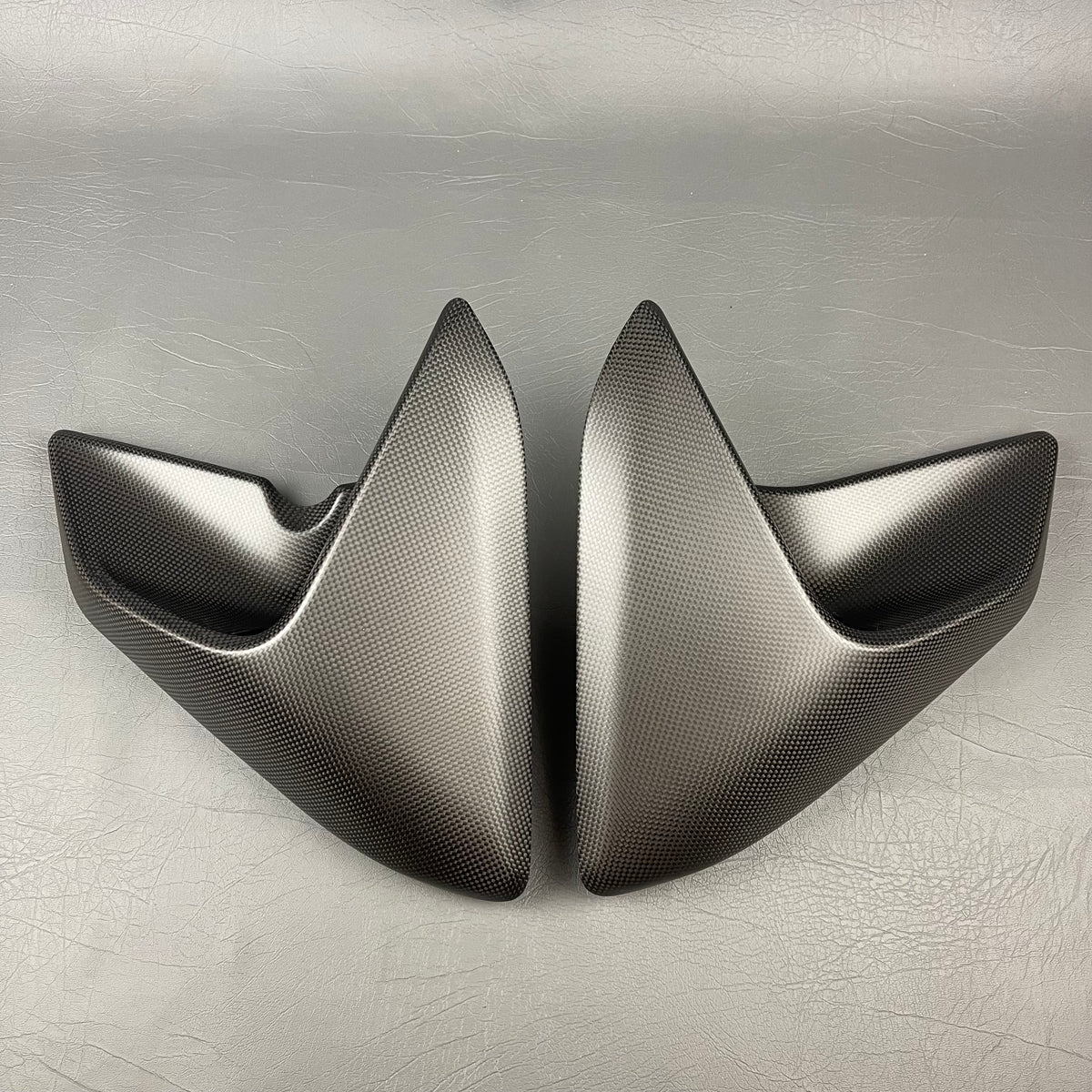 Ducati Diavel V4 Carbon Fiber Side Fairings Winglets – view 2