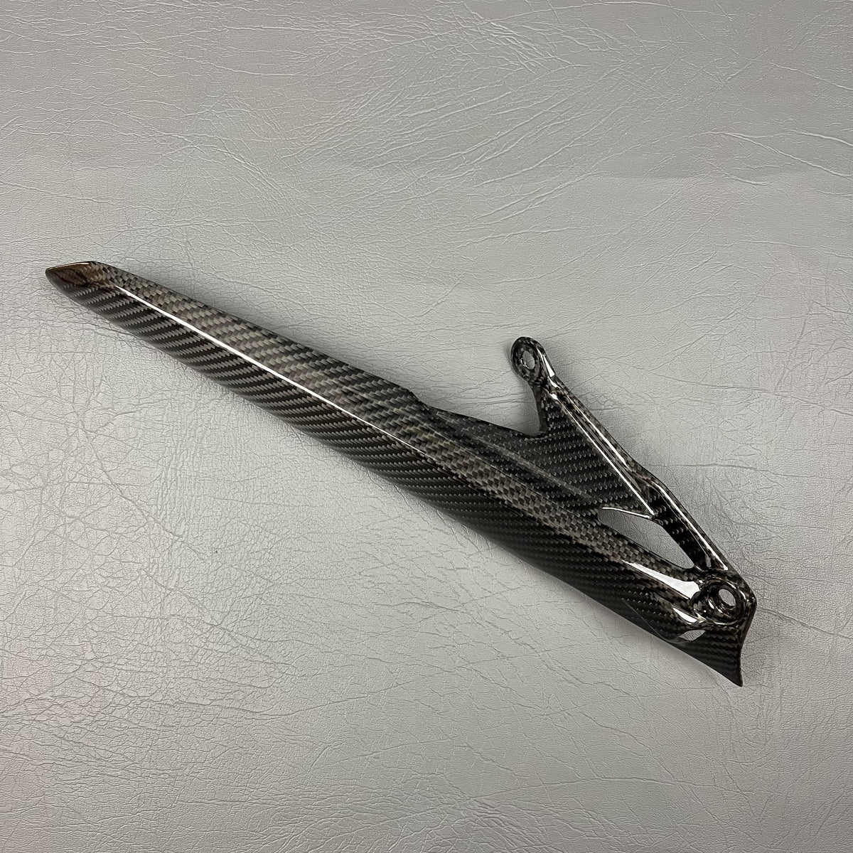 Ducati Multistrada V4 Carbon Fiber Rear Chain Guard – view 2