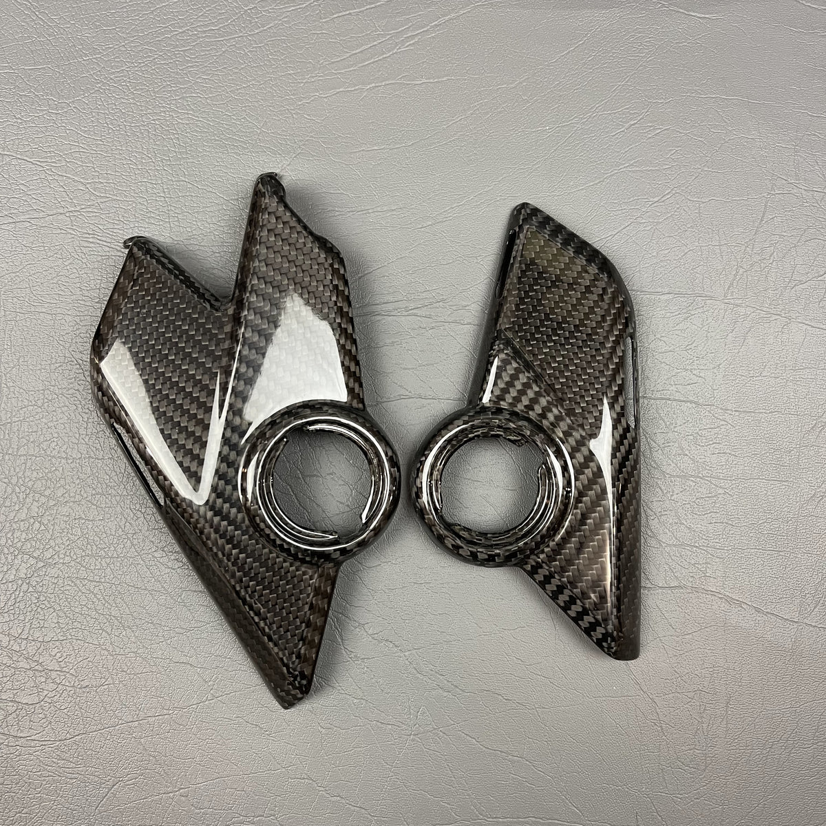 Ducati Multistrada V4 Carbon Fiber Frame Protectors – view 2