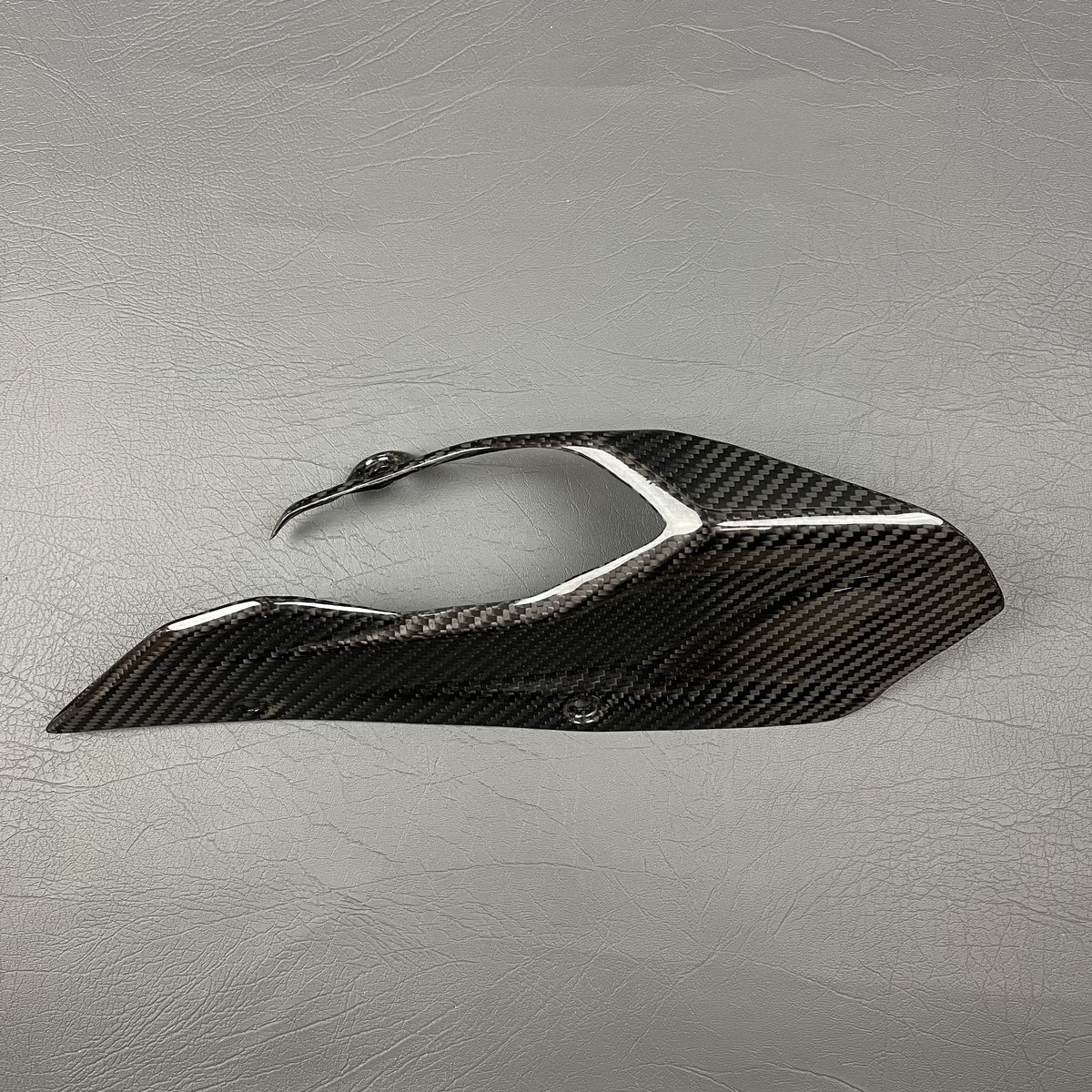 Ducati Multistrada V4 Carbon Fiber Front Chain Guard – view 2