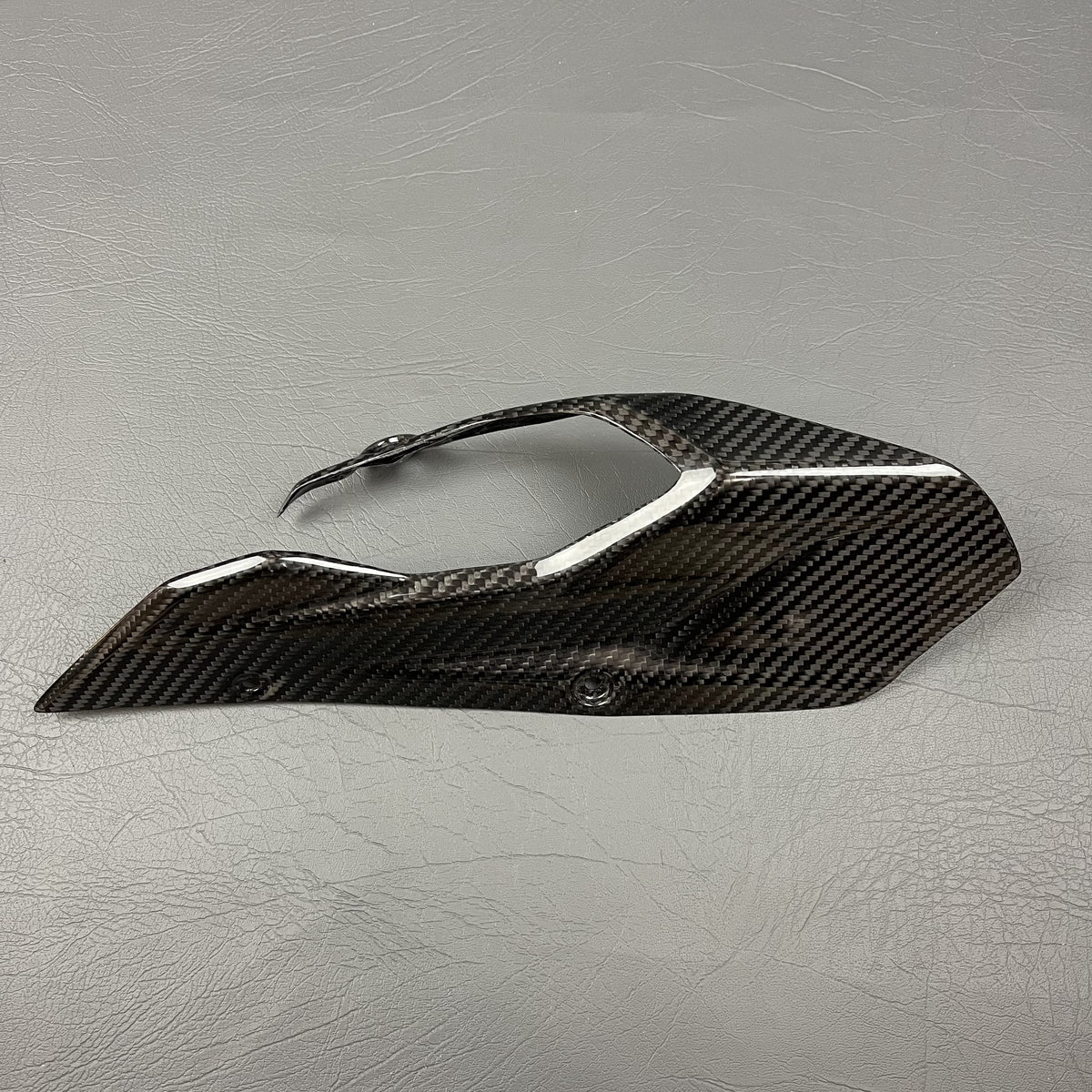 Ducati Multistrada V4 Carbon Fiber Front Chain Guard – view 3