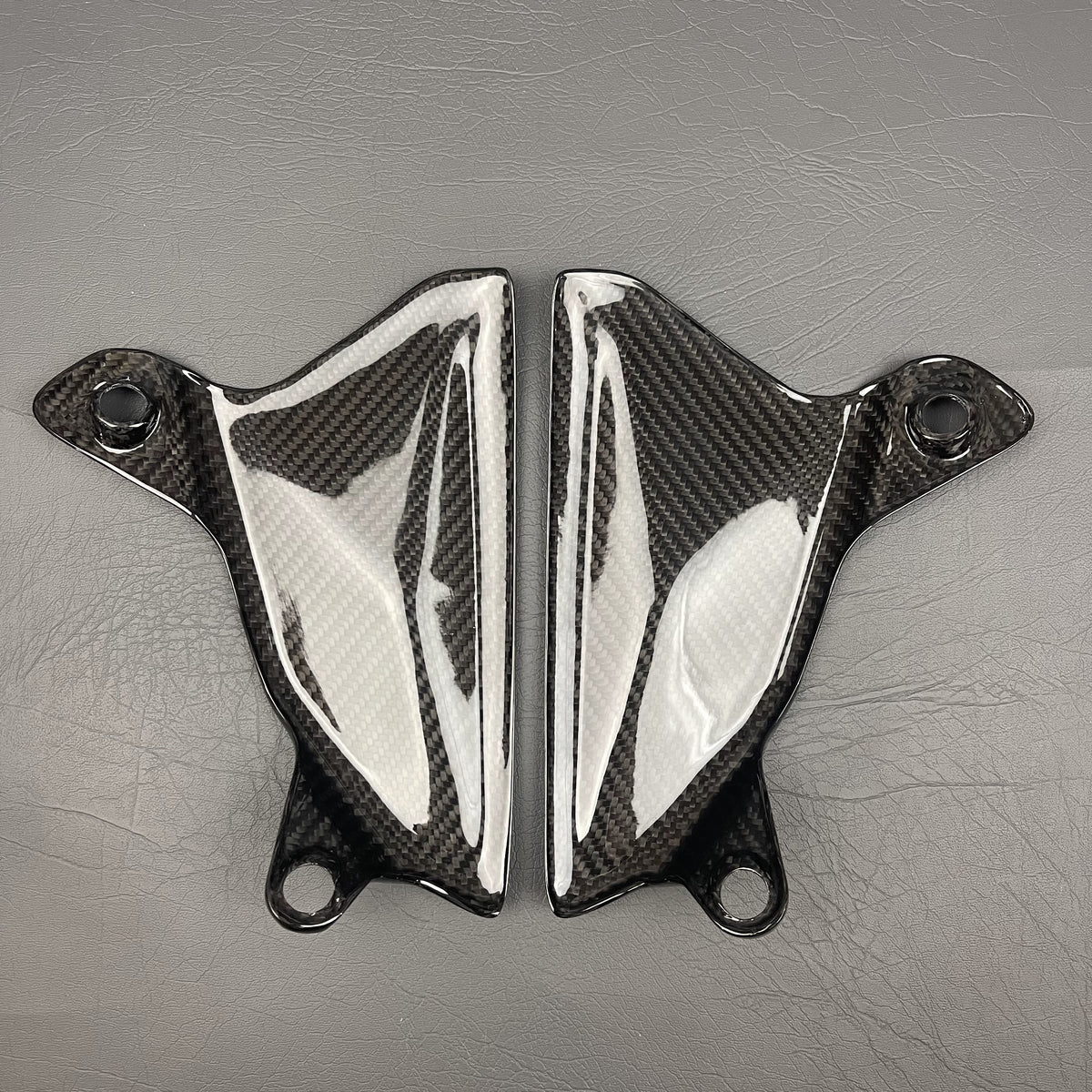Ducati Multistrada V4 Carbon Fiber Windscreen Side Shields
