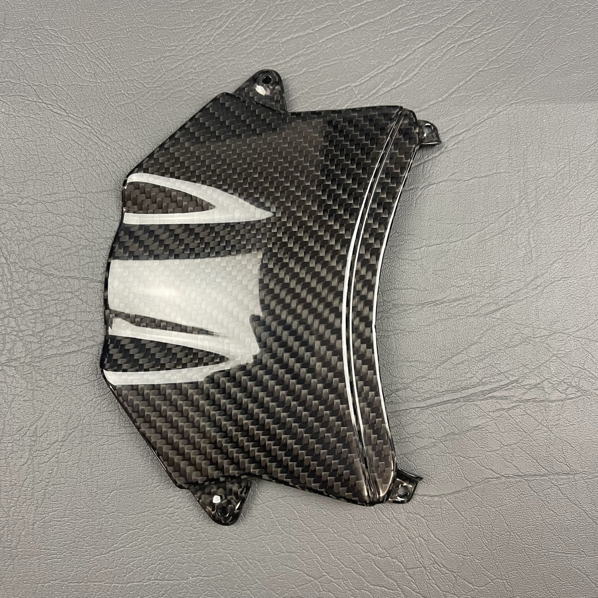 Ducati Multistrada V4 Carbon Fiber Rear Passenger Seat Cover – view 2