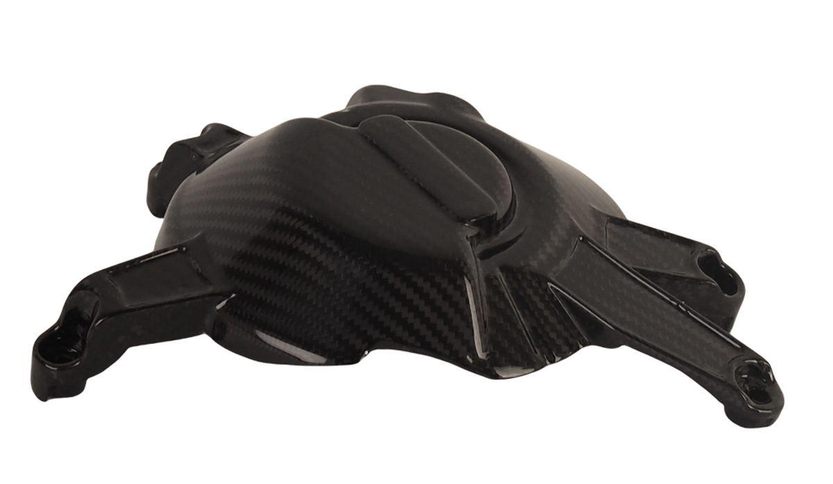 Honda CBR650R CB650R Carbon Fiber Clutch Cover Protector – view 3