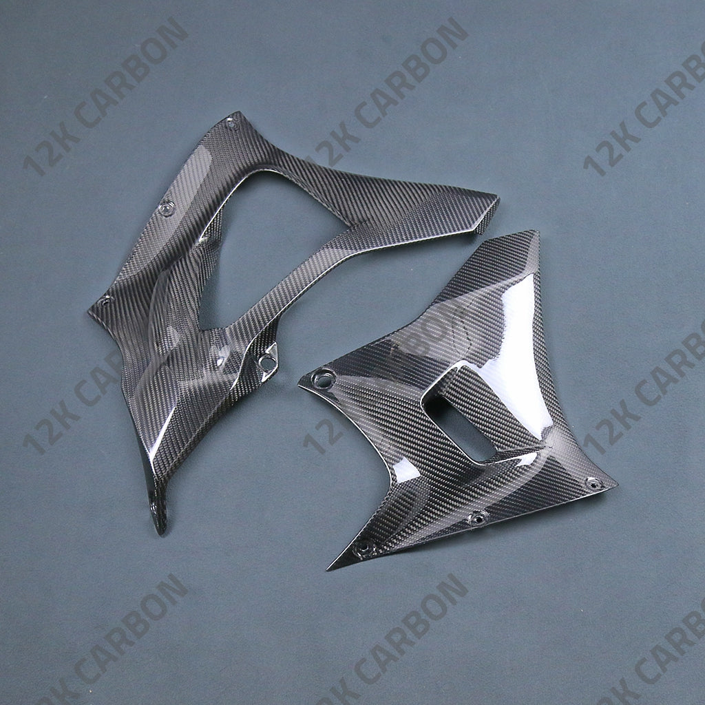 Carbon Fiber Lower Fairings Belly Pans For YAMAHA R7 – view 2