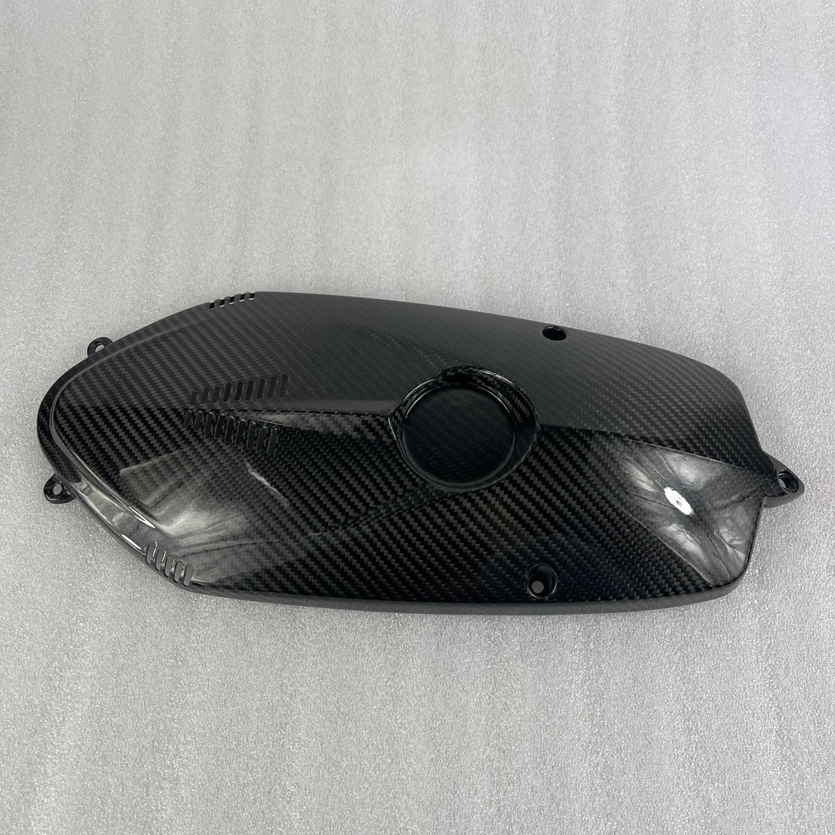 BMW R nine T Carbon Fiber Alternator Water Cooler Cover – view 2