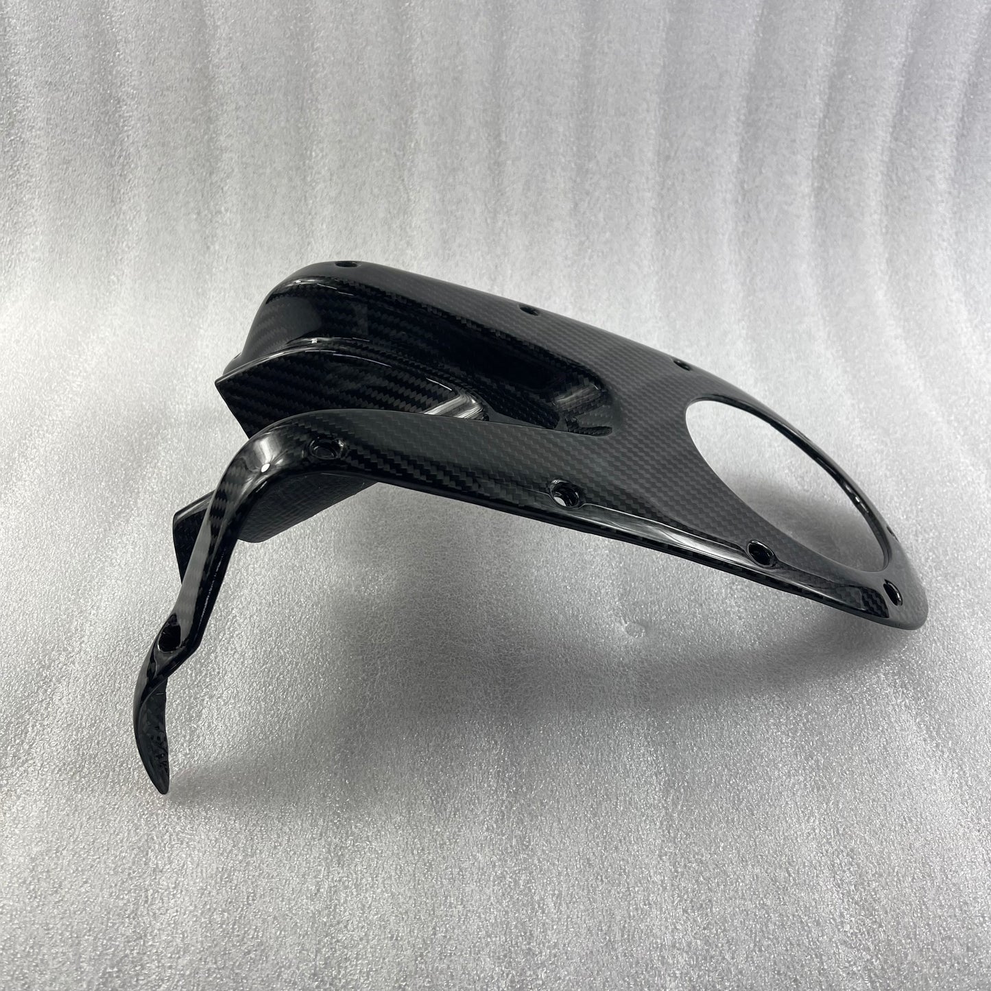 DUCATI MONSTER 659 696 796 1100 Carbon Fiber Mid Tank Cover – view 3
