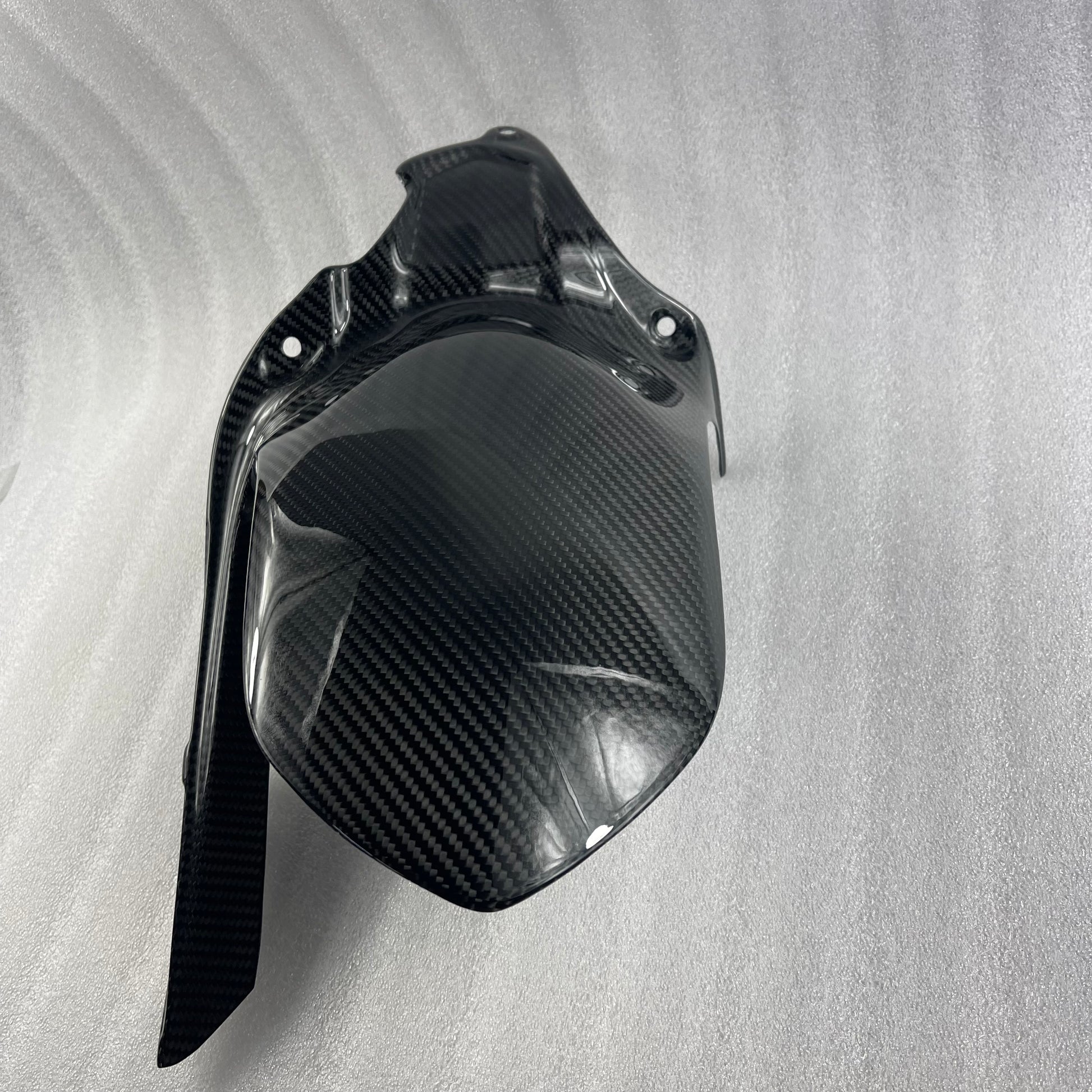 DUCATI MONSTER 659 696 796 1100 Carbon Fiber Rear Fender Hugger Mudguard – view 3