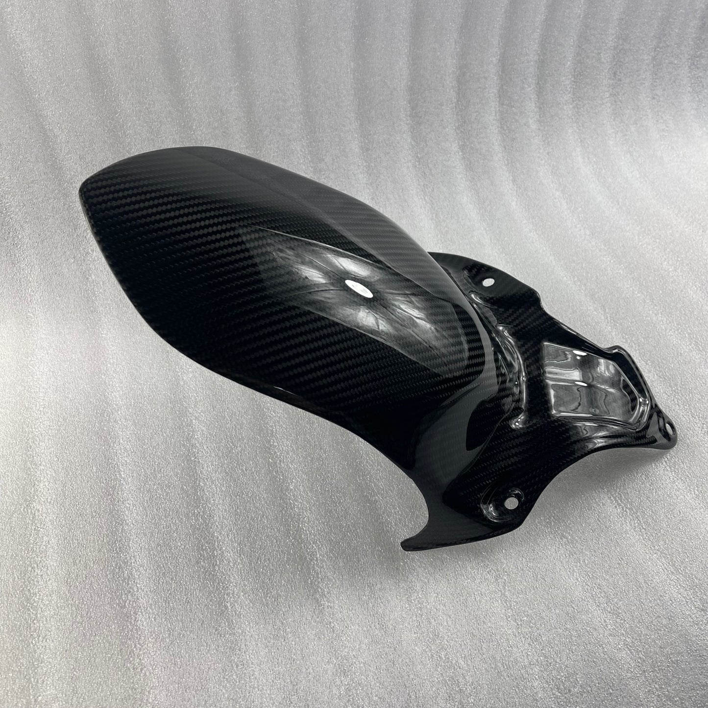 DUCATI MONSTER 659 696 796 1100 Carbon Fiber Rear Fender Hugger Mudguard – view 2