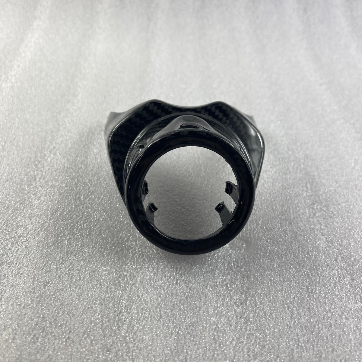 BMW R nine T Carbon Fiber Key Cover IGNITION LOCK COVER – view 2