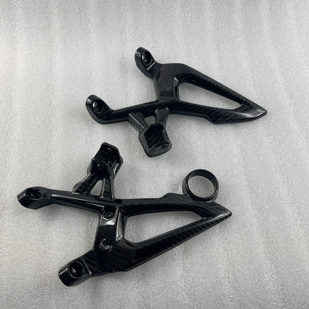 BMW S1000R Carbon Fiber Foot Rest Pedal Heel Plate