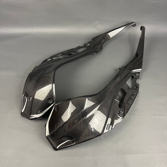 BMW S1000RR M1000RR Carbon Fiber Tank Side Panels OEM Version