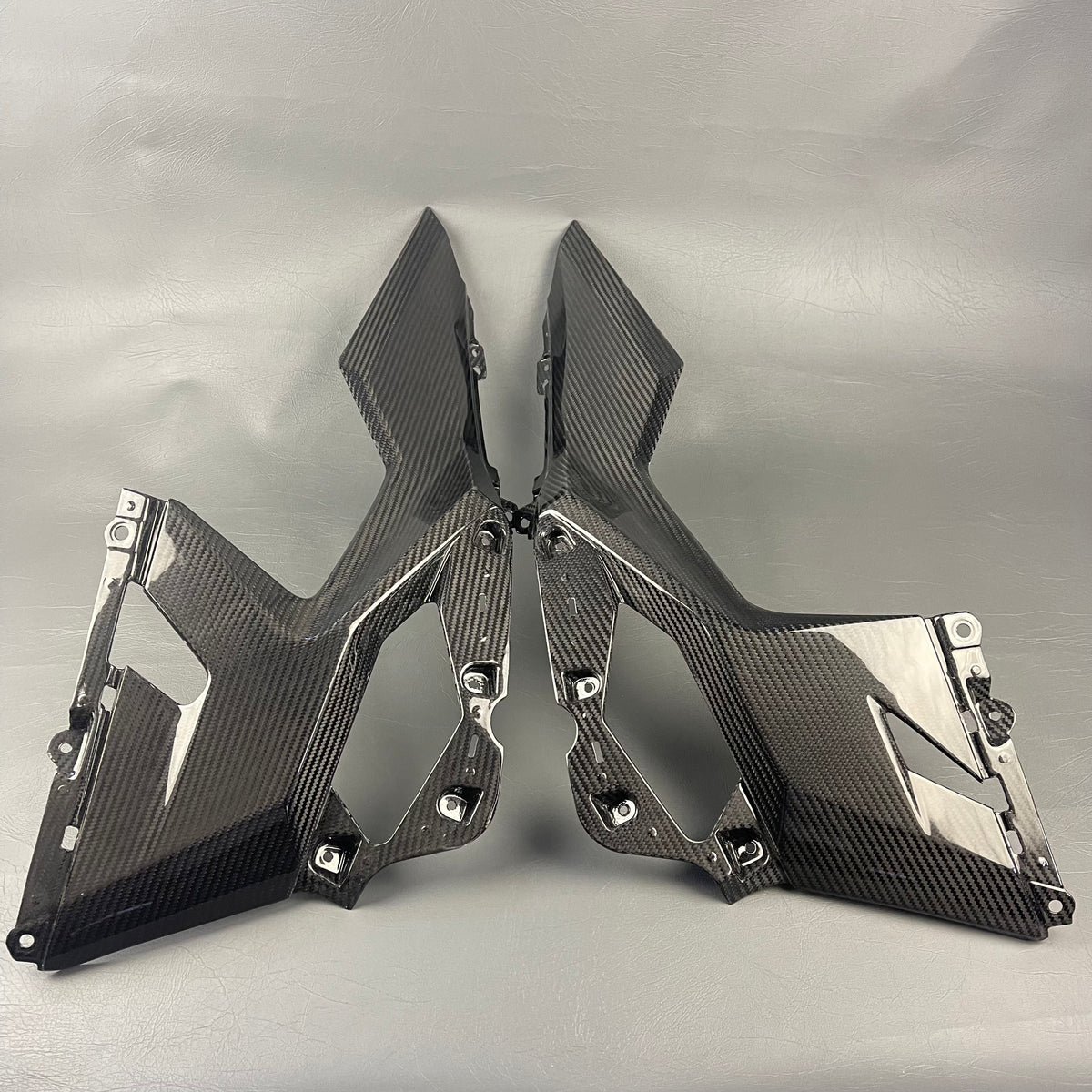 Kawasaki Ninja 400 Carbon Fiber Lower Side Fairings