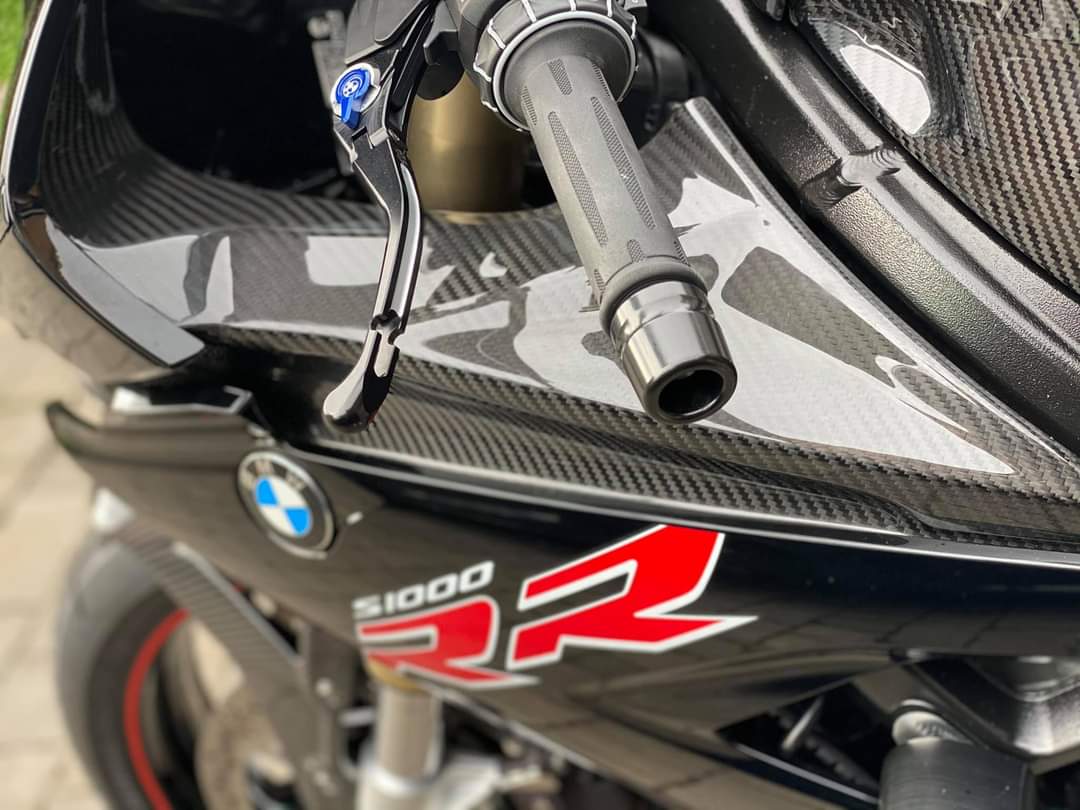 BMW S1000RR M1000RR Carbon Fiber Dash Board Upper Side Fairing – view 3
