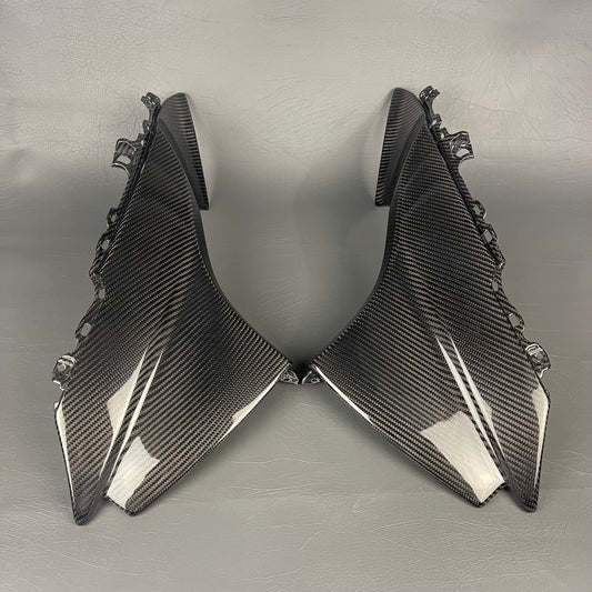 SUZUKI GSX-R 1000 Carbon Fiber Upper Side Fairings
