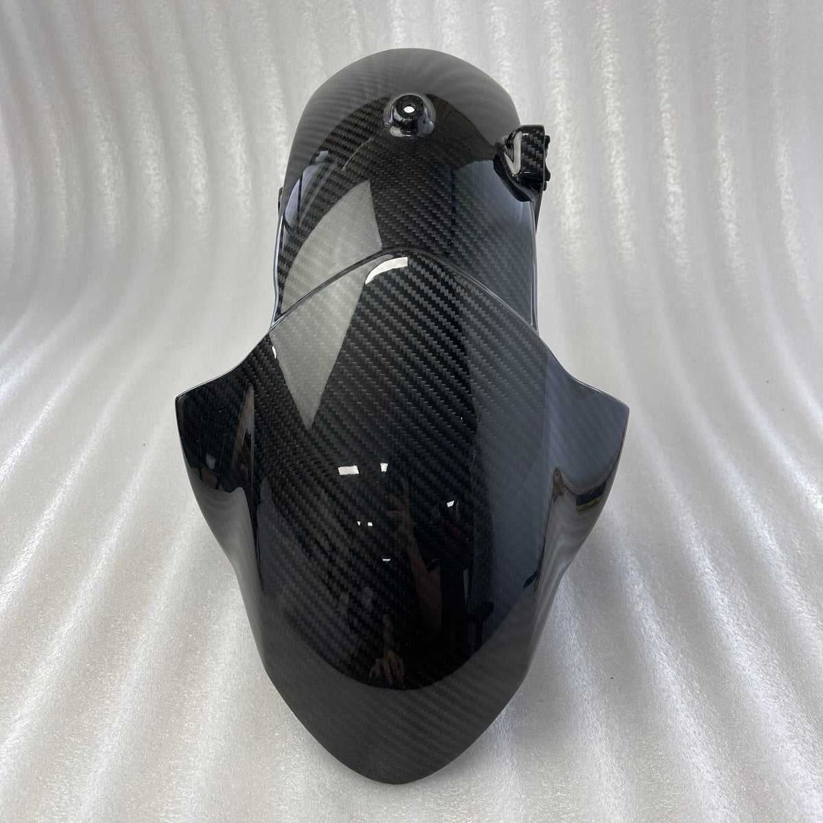 YAMAHA MT-09 XSR900 Tracer Carbon Fiber Front Fender Mudguard – view 2
